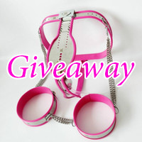 miss-chastity:  GIVEAWAY!I will give this pink full chastity belt away to a lucky slave. To compete all you have  to do is Like, reblog and follow  This would be perfect for a sissy bimbo slut like me😍😍😍😍
