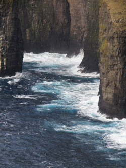 brutalgeneration:  Asmundarstakkur - Between Rocks - Vertical Cliffs in the North Atlantic by Eileen Sandá on Flickr. 