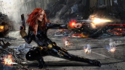super-hero-center:  Black Widow by uncannyknack