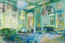 Room with Green Boiseries