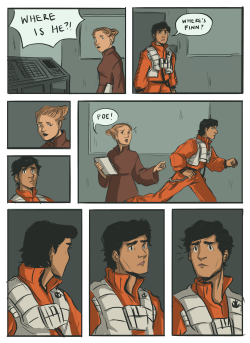 fox-eyed-twins:  mandallin:  TFA spoiler warning! ——- poe finds out what happened to finn in the forest……..  @askprojectahri 