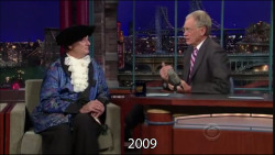  Bill Murray on the Late Show through the years. 