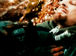 queen-of-middleearth: lotr meme→ {2/8} scenes Boromir’s death.