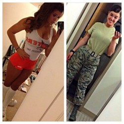 militarygirlsxxx:  Are Military Girls Hotter than CivilianÂ Girls?  Are Military Girls Hotter than Civilian Girls?