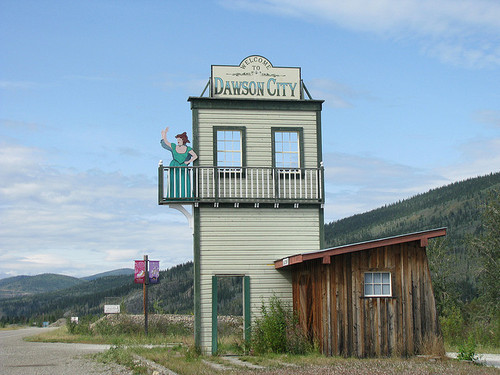 Entrada a Dawson City