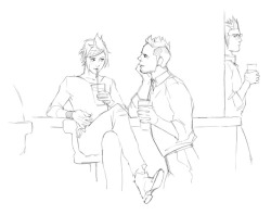 kaciart:   Patreon | Ko-Fi  - Honeypot Prompto @ellay-gee - bait Gladio and Noctis are poking through an office looking for information while Prompto distracts maybe hes some Empire official ‘That looks sweet, can I have a taste?’ Keep reading