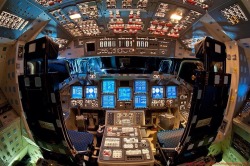 kelliklymenko:Interior of the Space Shuttle Endeavor