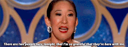 doona-baes:CONGRATULATIONS TO SANDRA OH, WINNER OF 2019 GOLDEN GLOBE AWARDS BEST ACTRESS IN TV DRAMAshe is now the asian woman to win golden globes in multiple categories