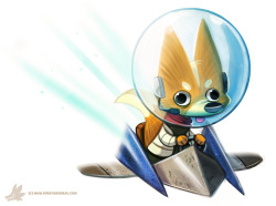 cryptid-creations:  Daily Paint #994. Star Fox Sixty Fouuuuuuur (FA) by Cryptid-Creations  Time-lapse, high-res and WIP sketches of my art available on Patreon (: 