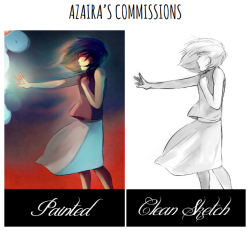 azaira:  Iâ€™m feeling better so I made a new commission post. This one is much cleaner but itâ€™s a little long jflkadjfalks what can you do ya knoIâ€™m sure all you know Iâ€™m desperate for money. Not for things to throw my money away on, but more like