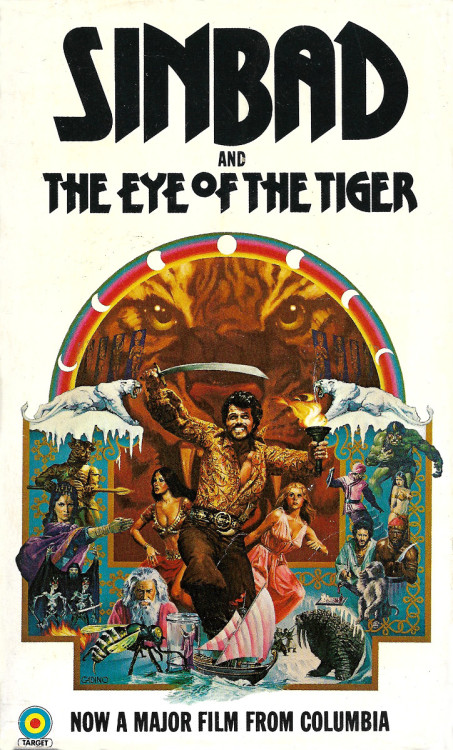 Sinbad And The Eye Of The Tiger, by John Ryder Hall (Target, 1977).From Tesco in Bedfont.