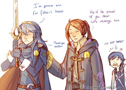 ticcytx:    Anonymous said:  How do you feel about Lucina and Male Robin being in the new smash bros?  I don’t know about Male Robin, but I’m pretty excited to use fem!Robin in this one! It’s like have my dumb family back again, ready to fight!