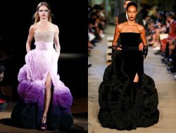 sucenje:  femmequeens:  Givenchy Spring/Summer 2016  Riccardo Tisci re-imagined some of his haute couture creations from seasons past to celebrate his ten years as creative director of Givenchy.  this is why tisci is one of my all time fav designers 