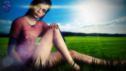 shimikari-xps:  Ellie chilling in the meadow without pants  (◕‿-)   