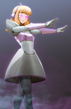narplebutts: Robot Daphne commission by Mynare really like the seems on this one. 