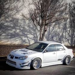official-jdm-culture:  All white everything @gettin_spooky  #subaru #sti #jdmculture