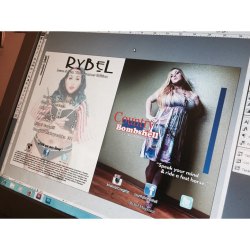 WOOOOOOO issue 7 the summer edition of @rybelmagazine  is done!! And should be on sale by Monday Night !!!!  With two covers each features exclusive images content of that cover model. Congratulate DMT @dmtsweetpoison and Molly @molly.montana_ for being