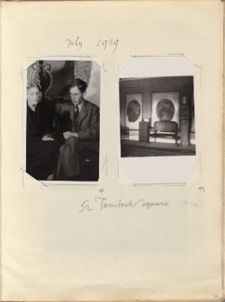 barcarole:  Some pages from Virginia Woolf’s photo album at Monk’s House.