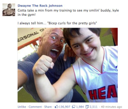 animedads:  of all the celebrities that turned out to have really fun, positive internet presences Dwayne Johnson is absolutely one of my favorites 