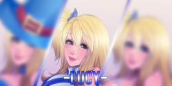 The Lucy Heartfilia comm is up in Gumroad for direct purchase!