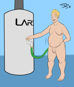 luxalivechub:  A 6-part WG Commission for zzumwalt over at DA, featuring cum, male lactation and hyper growth.   They would have to surgically remove my mouth from pretty much every part of this guy in real life. 