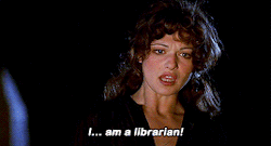 alfred-borden:  I may not be an explorer, or an adventurer, or a treasure-seeker, or a gunfighter, Mr. O'Connell, but I am proud of what I am. I… am a librarian!  → The Mummy (1999) dir. Stephen Sommers 