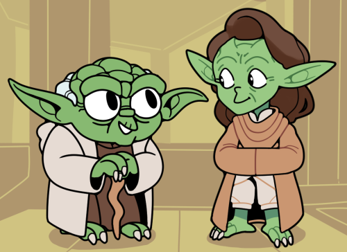  Seeing TCW Yoda after the updated aesthetics of Yaddle was like a visual suckerpunch  