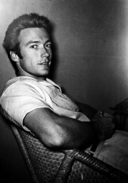 Clint Eastwood candid, c. 1950s