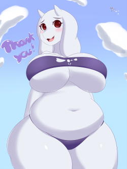 sliceofppai:  A pic I did back in October for my Patreon supporters , Goat mom enjoying the sunlight! :&gt;   sexy mama goat~ &lt;3 &lt;3 &lt;3