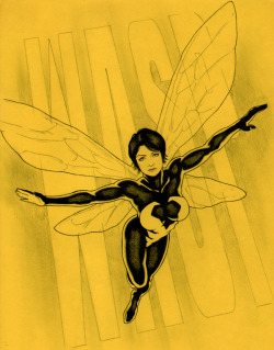 tenton:  Wasp by Jason Baroody (via « Sketch Challenge #8.08 - The Wasp: BAROODY WINS!!»)