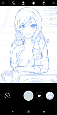 A small sketch I posted on Twitter a few days ago but forgot to post here as well. Still trying my hands on humans. I kinda like how it turned out, maybe one day I’ll finish it?It’s how I picture Maki some years after the events in Love Live!, she’s
