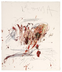 paintedout:   Cy Twombly, Untitled (Roma), 1962 
