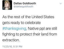 fullpraxisnow:  Thanksgiving was founded on the genocide of America’s indigenous people. Celebrating it is like being thankful for the Holocaust.  “The United States is a nation defined by its original sin: the genocide of American Indians […].