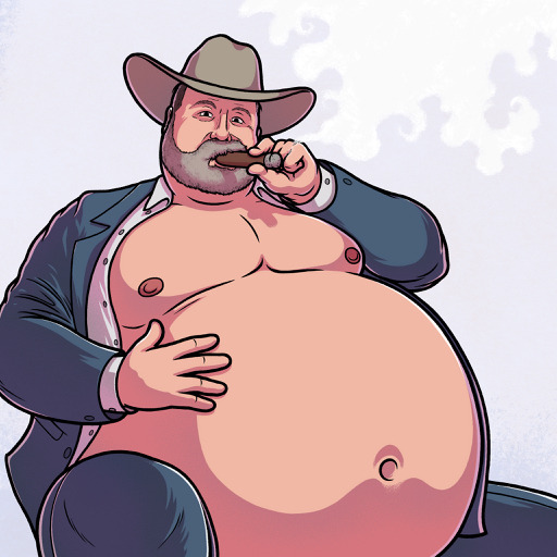 bellygarbear:Working hard post-Dad’s day.