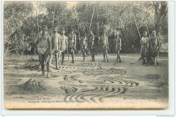 Aboriginal Australian men, via Delcampe.