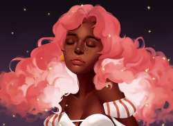 chandeloor: drew me a begonia from @velocesmells cause im stressed but her hair was calming ref(x) 