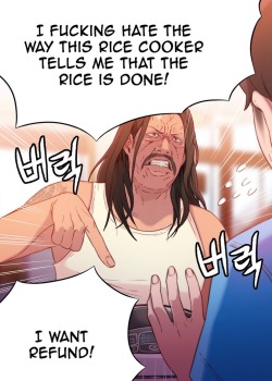 nobelshieldmaiden: mrninjafist: Reblog or else Anime Danny Trejo will show up to your house and demand a refund for his rice cooker  I fucking heard the mans voice in my head when I saw this. 