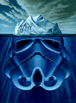 cinemagorgeous:  Hibernation a surreal piece of Star Wars inspired art by Jason Edmiston.