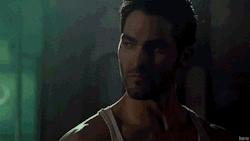 derekstile:Sterek AU | After chasing away some bad guys, the pack goes back to Derek’s loft to rest… wtf is this sorry