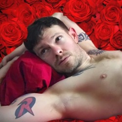 gaycomicgeek: Is that a bed of roses? Oh wait, it’s just Photoshop. #gaygeek #gaycomicgeek www.patreon.com/GayComicGeek