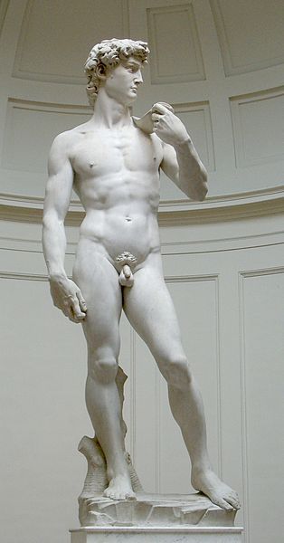 Michelangelo david statue