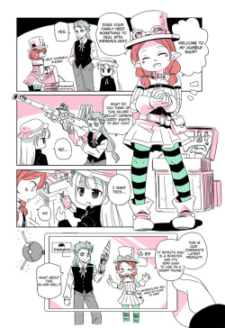  Modern MoGal # 29-30 Arms raceThanks for Translation by   TNBi  and   draco Runan   , and adjust by  kittizak  .  ／／／／／／／／／／Supporting me for more comics! ▲ https://www.patreon.com/shepherd0821You can buy my past reward and comics
