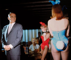 Frank Sinatra at Playboy Club London, 1966