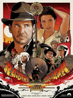 empathyandpizza:  The Indiana Jones Trilogy by artist Joshua Budich  Please don&rsquo;t disown me my fellow Tumblr&rsquo;s but I have never seen these. None of them. I made this pretty much my only resolution for this year. To watch them. But isn&rsquo;t