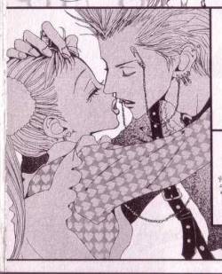 I love paradise kiss but I think I was more interested in the romance between arashi and miwako than caroline and george.