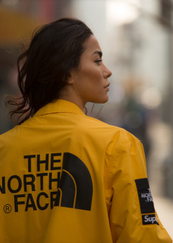 delinquentgentleman:  Adrianne Ho by Sweat the Style for Supreme X The North Face