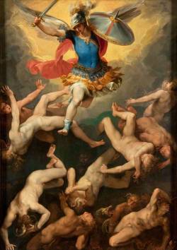 Giuseppe Cesari.Â The Archangel Michael and the Rebel Angels.Â 1592â€“1593.