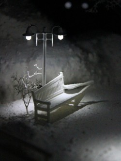 asylum-art:   Glitched Dioramas by Mathieu Schmitt “Glitched” is a series of 3D printed dioramas in smoked glass cubes by artist Mathieu Schmitt. The artist allows for the 3D model data to become corrupt in such a way that objects are printed slightly