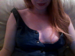karla-roses:  Stan and his roommate are playing video games and I’m sitting next to them with my tit almost out. Omg I with they would just rip my dress off, make me sit here naked.  horny bitch