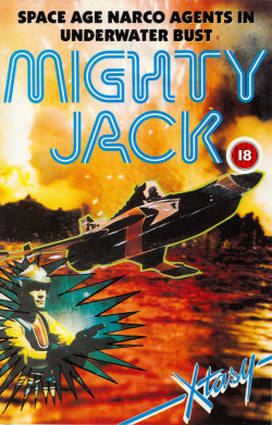 MIghty Jack VHS (Xtasy Video Ltd, 1987). Directed by  Kazuho Mitsuta, 1968.‘Cover photo/artwork not from original movie’.From a car boot sale in Nottingham.